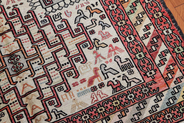 シルク スーマック (スマック) キリム Sumak Silk Kilim