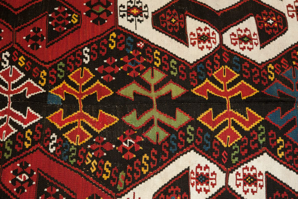 東部アナトリア マラティアオールドキリム Eastern Anatolia Malatya Old Kilim