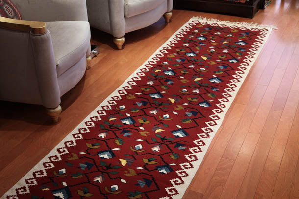 シャルキョイ (シャルコイ) キリム Sharkoy Sarkoy Runner Kilim