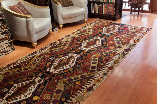 東部アナトリア マラティアオールドキリム Eastern Anatolia Malatya Old Kilim
