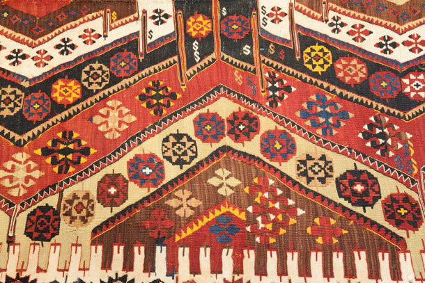 東部アナトリア マラティアオールドキリム Eastern Anatolia Malatya Old Kilim