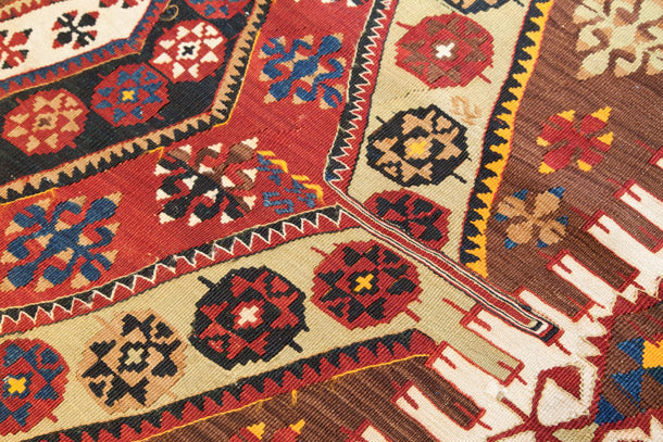 東部アナトリア マラティアオールドキリム Eastern Anatolia Malatya Old Kilim