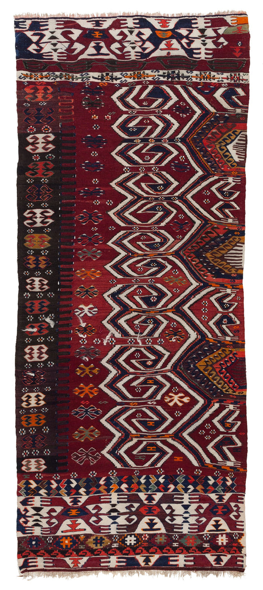 東部アナトリア マラティアオールドキリム Eastern Anatolia Malatya Old Kilim