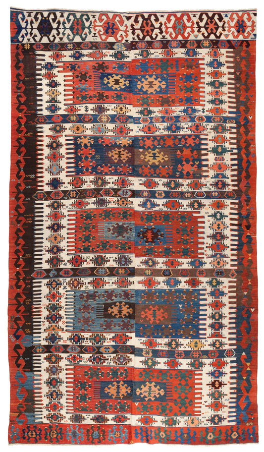 西部アナトリア アイドゥン アンティーク キリム West Anatolia Aydin Antique Kilim
