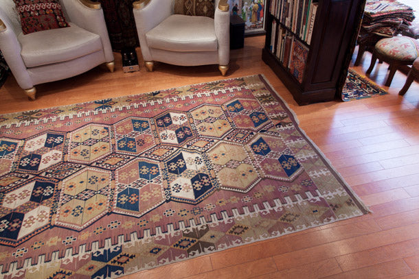 東部アナトリア マラティアオールドキリム Eastern Anatolia Malatya Old Kilim