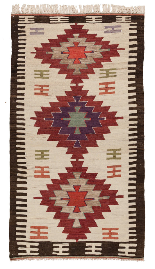 ムット(ムーツ・ムッツ)セミオールド キリム Mut Semi-Old Kilim