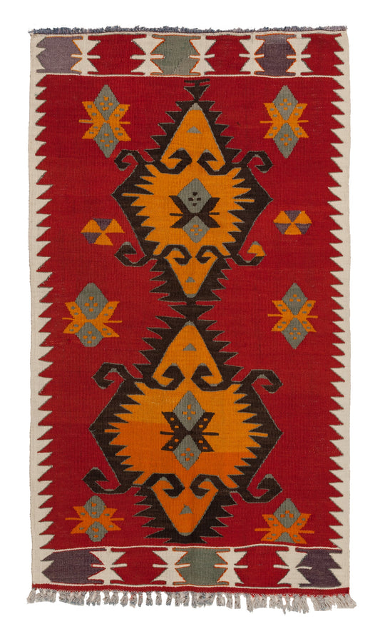 ムット(ムーツ・ムッツ)セミオールド キリム Mut Semi-Old Kilim