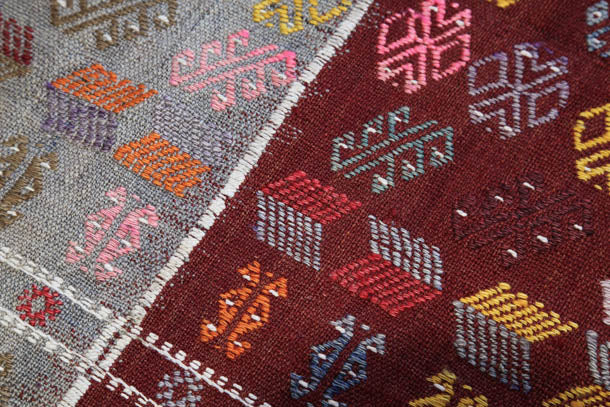 ガジアンテプオールドジジムキリム Antep Cecim Jejim Cicim Kilim