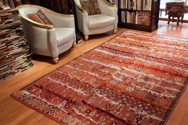 ガジアンテプオールドジジムキリム Antep Cecim Jejim Cicim Kilim