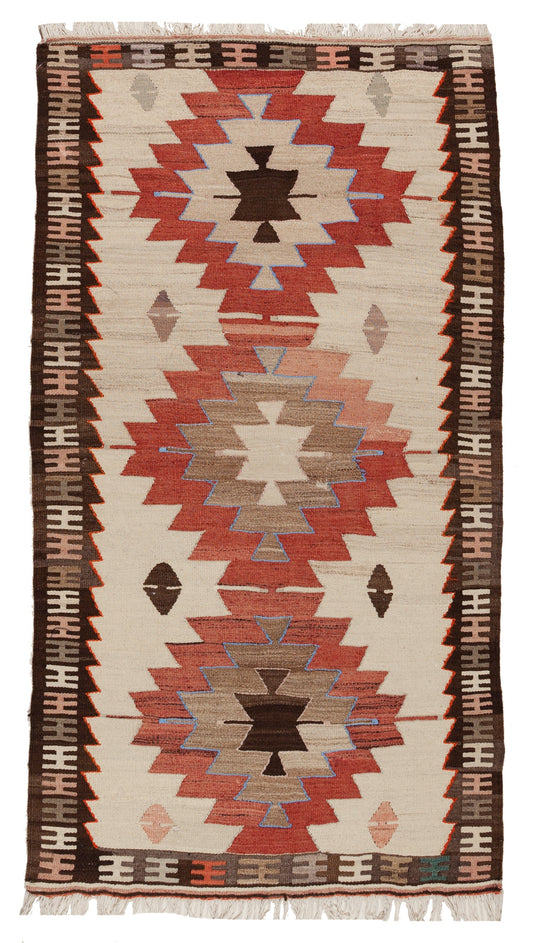ムット(ムーツ・ムッツ)セミオールド キリム Mut Semi-Old Kilim
