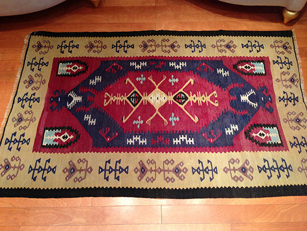 シャルキョイ (シャルコイ) キリム Sharkoy Sarkoy Kilim