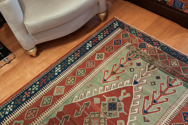 コンヤ オブルク (オブリュク オブルック) キリム Konya Obruk Kilim