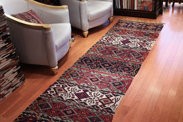 アレッポアンティークドキリム Aleppo Runner Kilim