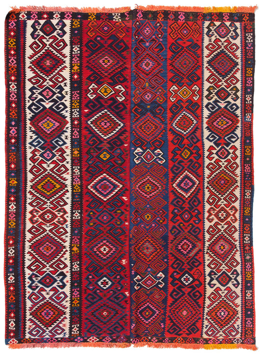 東トルコオールド ヴァン キリム Van Old Kilim