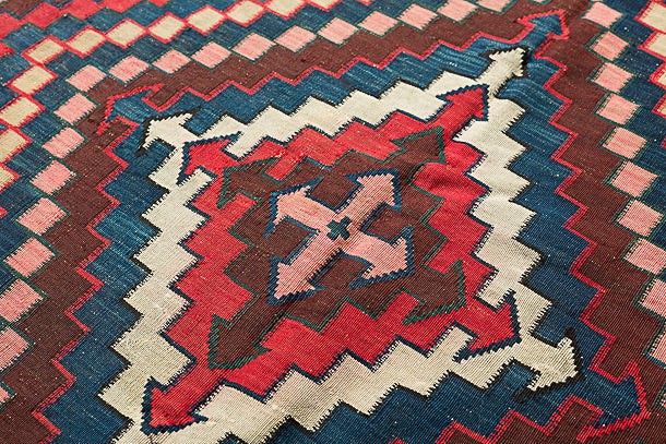 コーカサスアンティーク キリム Talish Caucasus Kilim