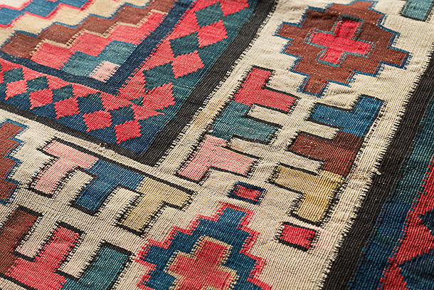 コーカサスアンティーク キリム Talish Caucasus Kilim