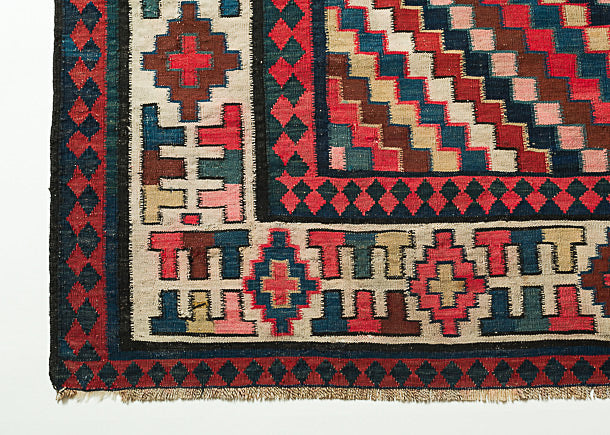 コーカサスアンティーク キリム Talish Caucasus Kilim