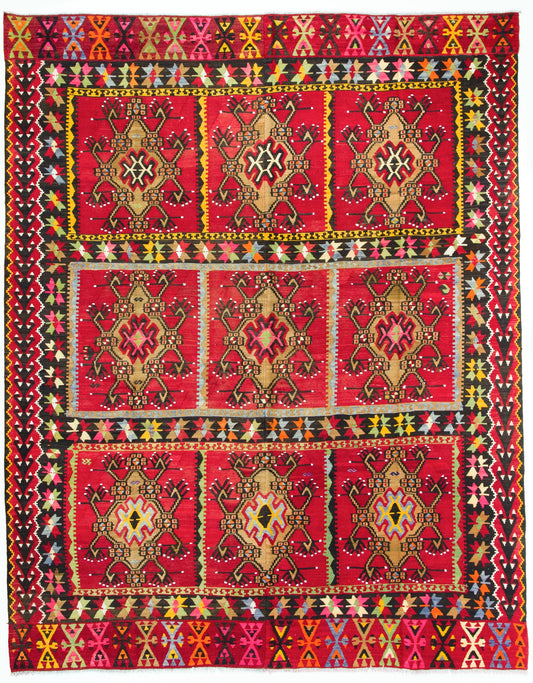 シャルクシュラ オールドキリム Sharkoy Sarkoy Kilim