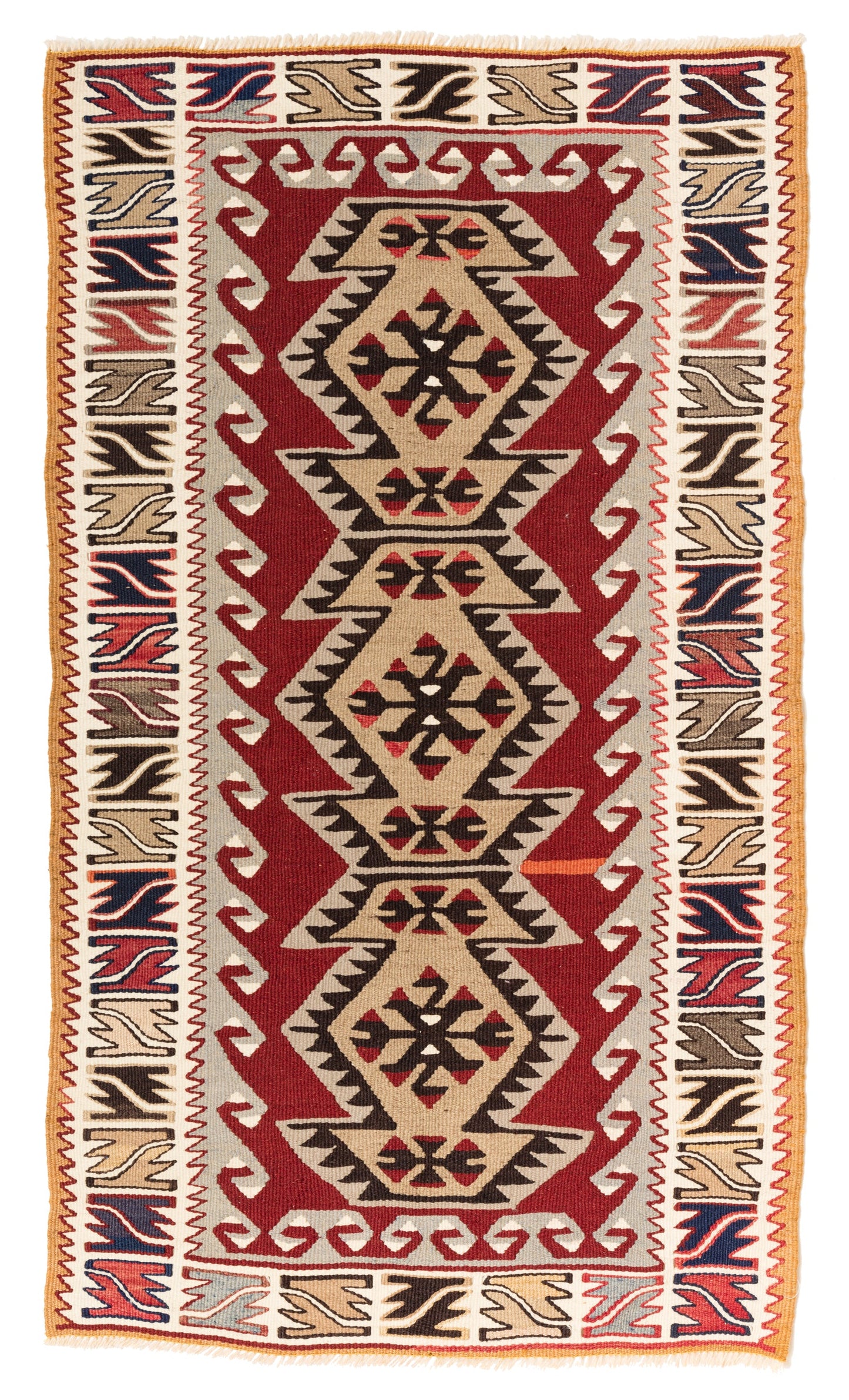 バフチェジク村キリム Bahcecik Village Kilim