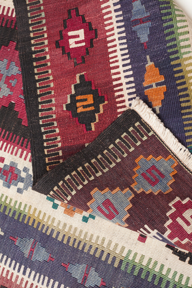 コンヤ オブルク (オブリュク オブルック) キリム Konya Obruk Kilim