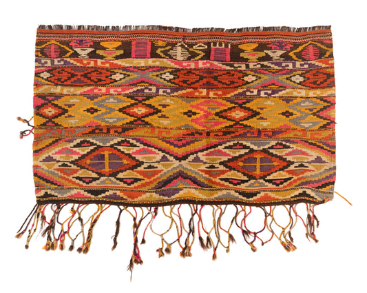 壁掛けオールドキリム Old Kilim Wall Hanging