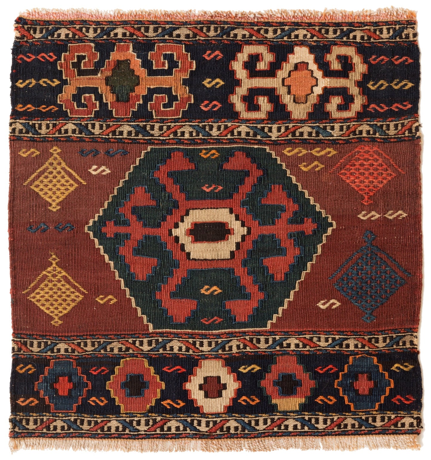 コーカサス ベシック キリム Caucasian Shahsevan Cradle Cover Kilim