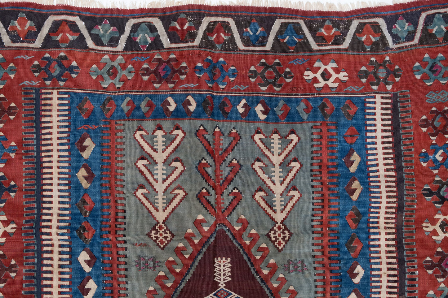 コンヤ オブルク (オブリュク オブルック) キリム Konya Obruk Kilim