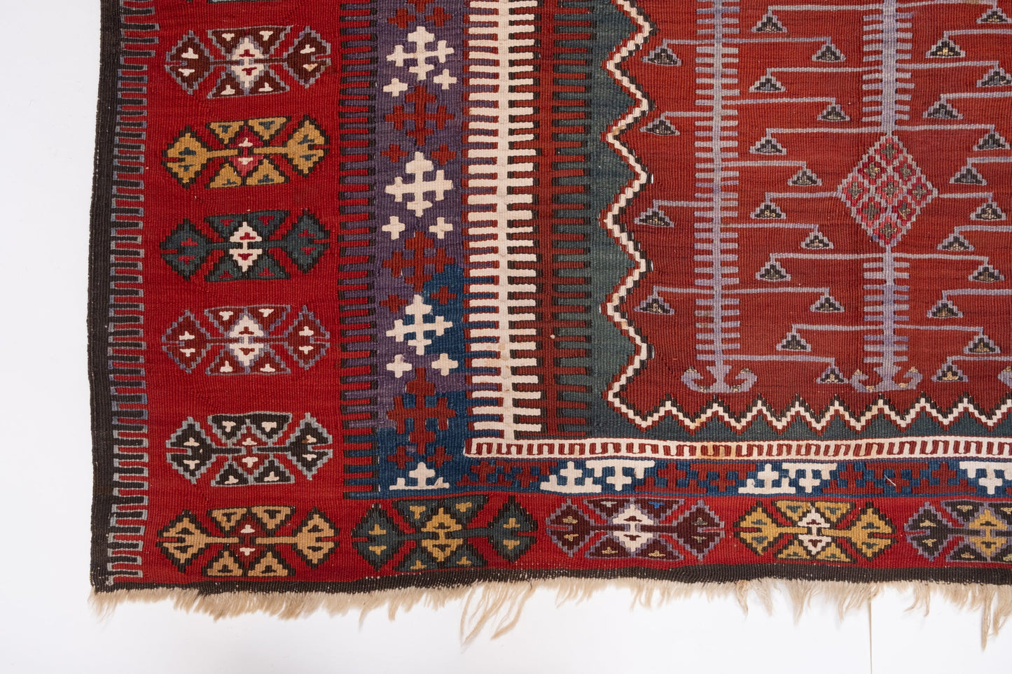 コンヤ オブルク (オブリュク オブルック) キリム Konya Obruk Kilim
