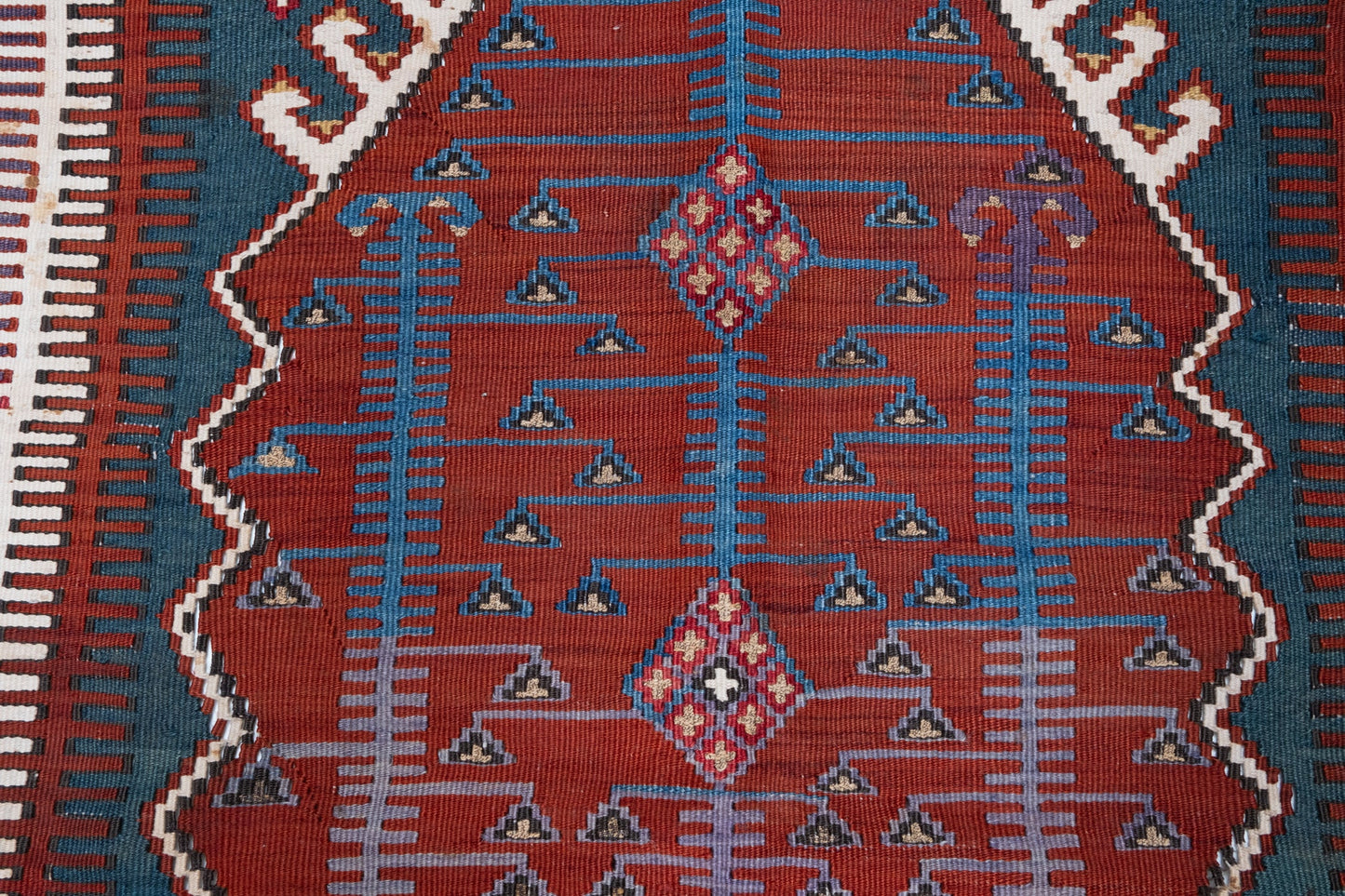 コンヤ オブルク (オブリュク オブルック) キリム Konya Obruk Kilim