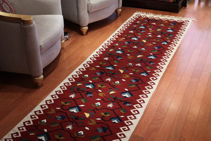 シャルキョイ (シャルコイ) キリム Sharkoy Sarkoy Runner Kilim