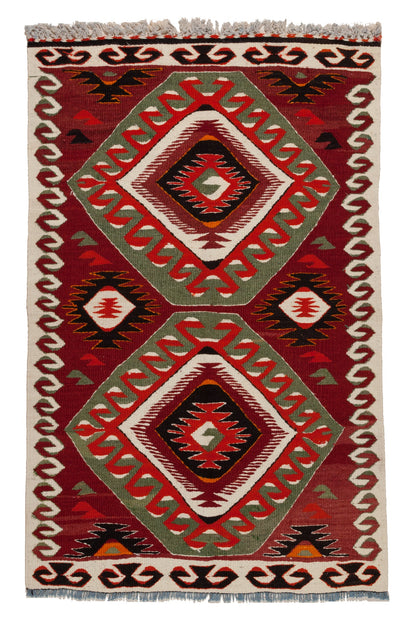 ムット（ムーツ・ムッツ）セミオールド キリム Mut Semi-Old Kilim
