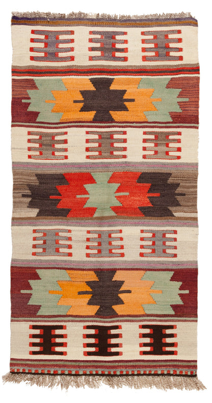 ムット（ムーツ・ムッツ）セミオールド キリム Mut Semi-Old Kilim