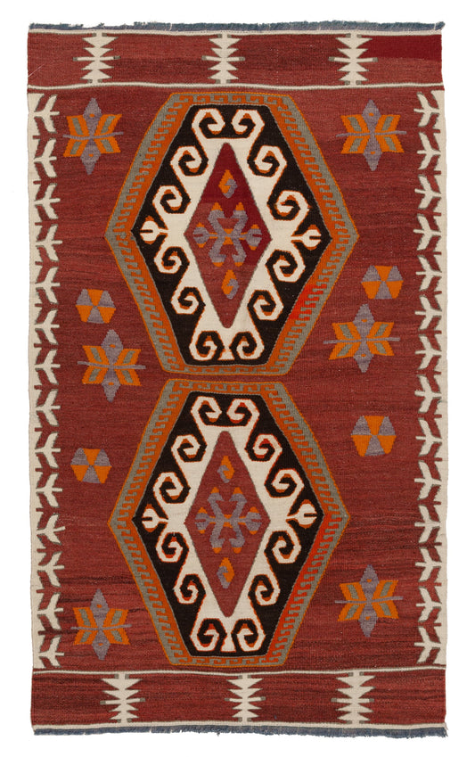 ムット（ムーツ・ムッツ）セミオールド キリム Mut Semi-Old Kilim