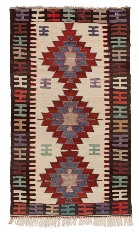 ムット（ムーツ・ムッツ）セミオールド キリム Mut Semi-Old Kilim