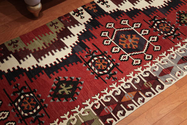 東部アナトリア マラティアオールドキリム Eastern Anatolia Malatya Old Kilim