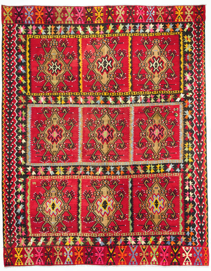 シャルクシュラ オールドキリム Sharkoy Sarkoy Kilim