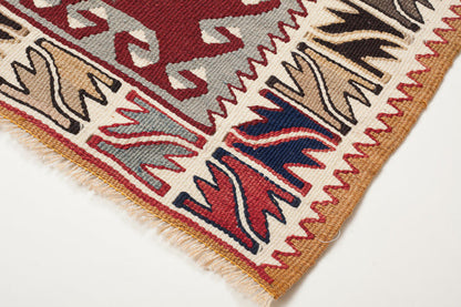 バフチェジク村キリム Bahcecik Village Kilim