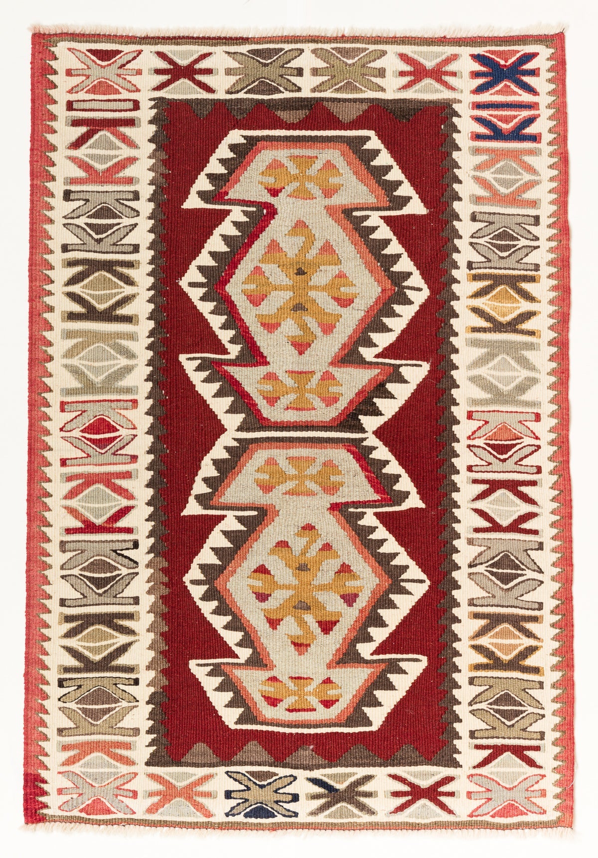 バフチェジク村キリム Bahcecik Village Kilim