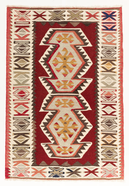 バフチェジク村キリム Bahcecik Village Kilim