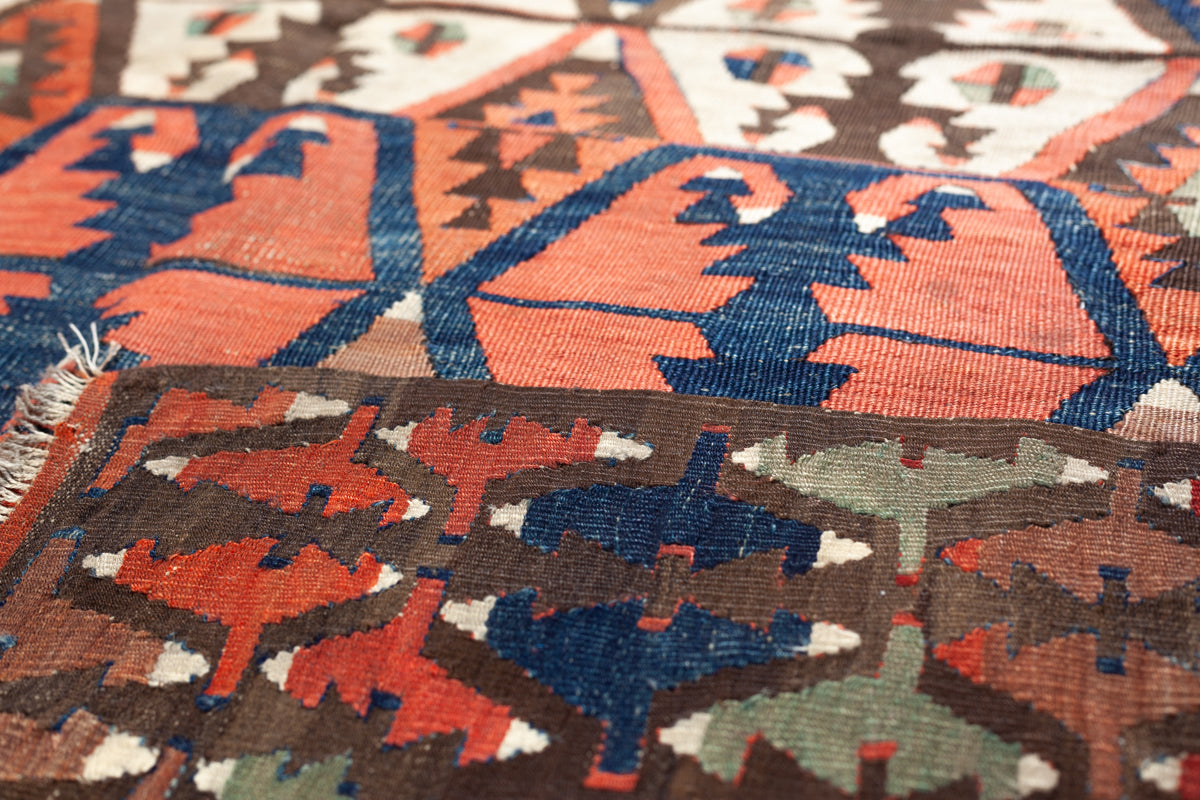 中央トルコアンティークコンヤキリム Central Anatolia Antique Konya Kilim