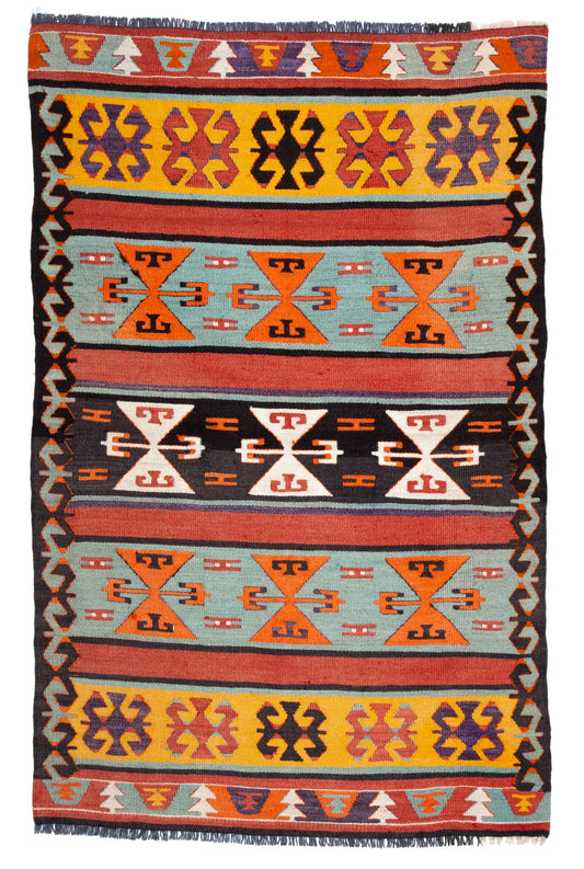 ムット（ムーツ・ムッツ）セミオールド キリム Mut Semi-Old Kilim