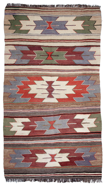 ムット（ムーツ・ムッツ）セミオールド キリム Mut Semi-Old Kilim