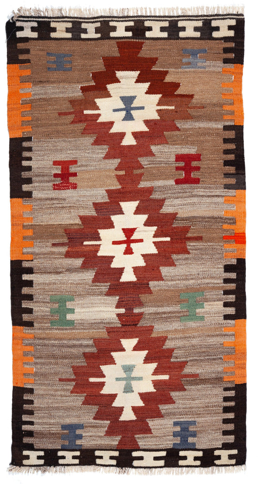 ムット（ムーツ・ムッツ）セミオールド キリム Mut Semi-Old Kilim