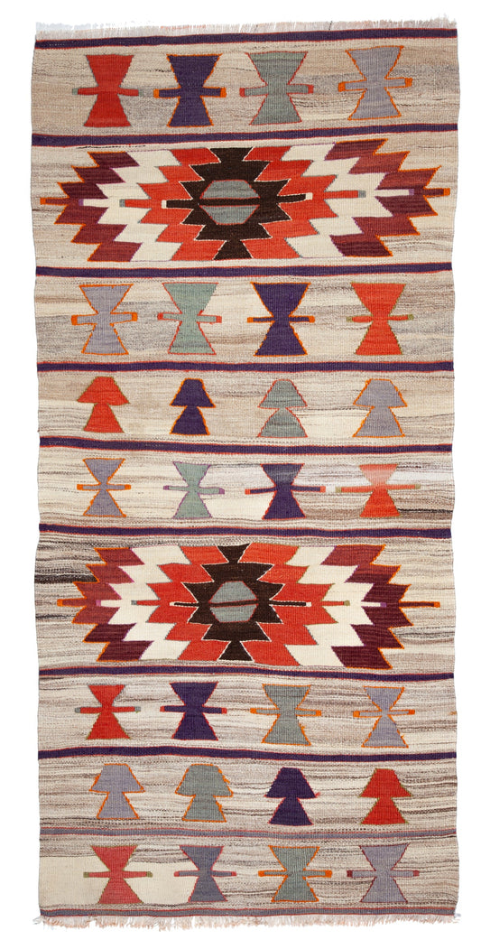 ムット（ムーツ・ムッツ）セミオールド キリム Mut Semi-Old Kilim