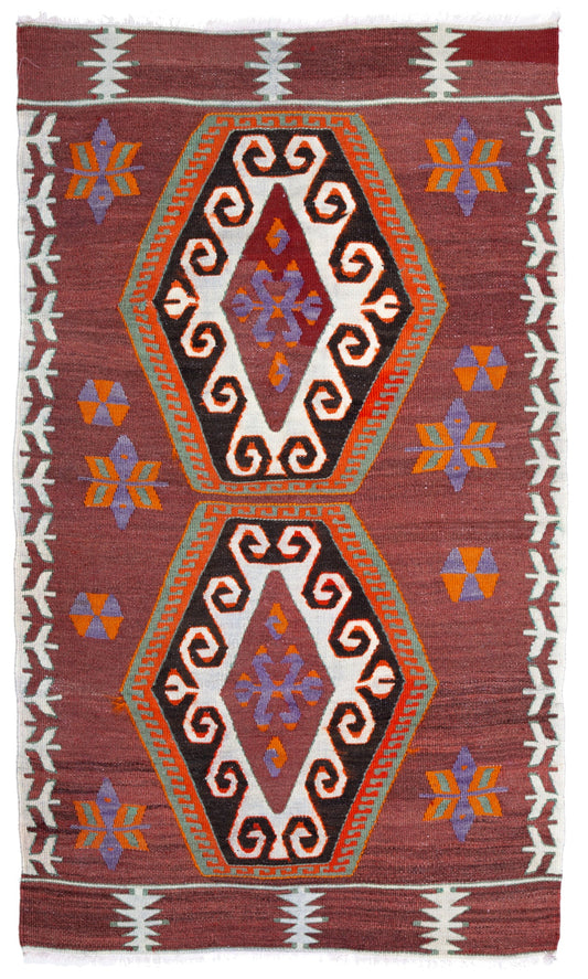 ムット（ムーツ・ムッツ）セミオールド キリム Mut Semi-Old Kilim