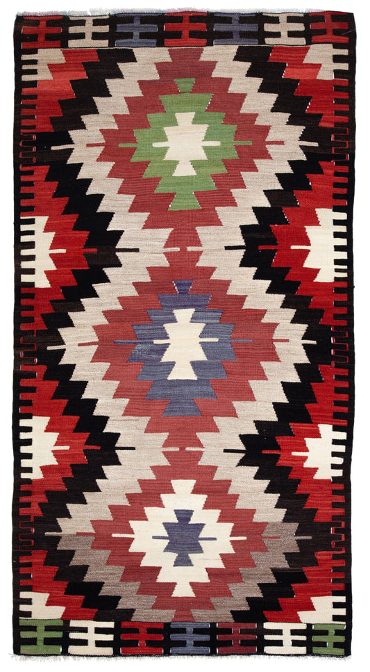ムット（ムーツ・ムッツ）セミオールド キリム Mut Semi-Old Kilim