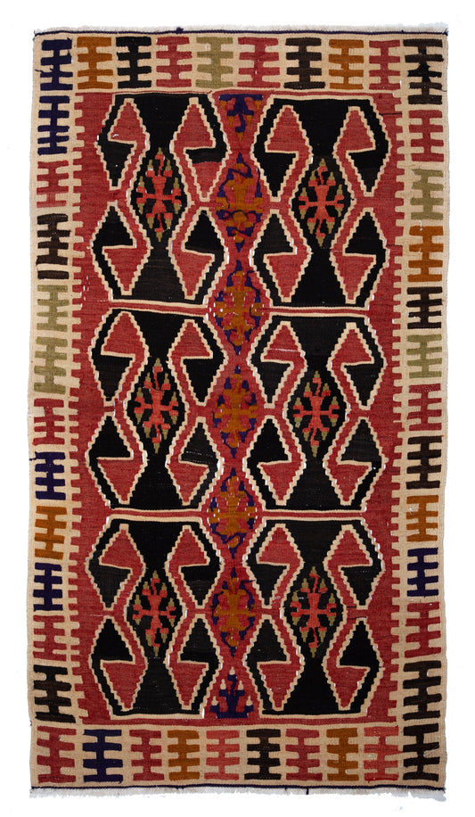 ムット（ムーツ・ムッツ）セミオールド キリム Mut Semi-Old Kilim