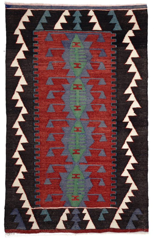 ムット（ムーツ・ムッツ）セミオールド キリム Mut Semi-Old Kilim