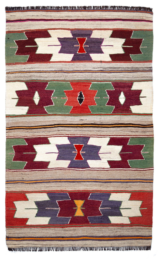 ムット（ムーツ・ムッツ）セミオールド キリム Mut Semi-Old Kilim