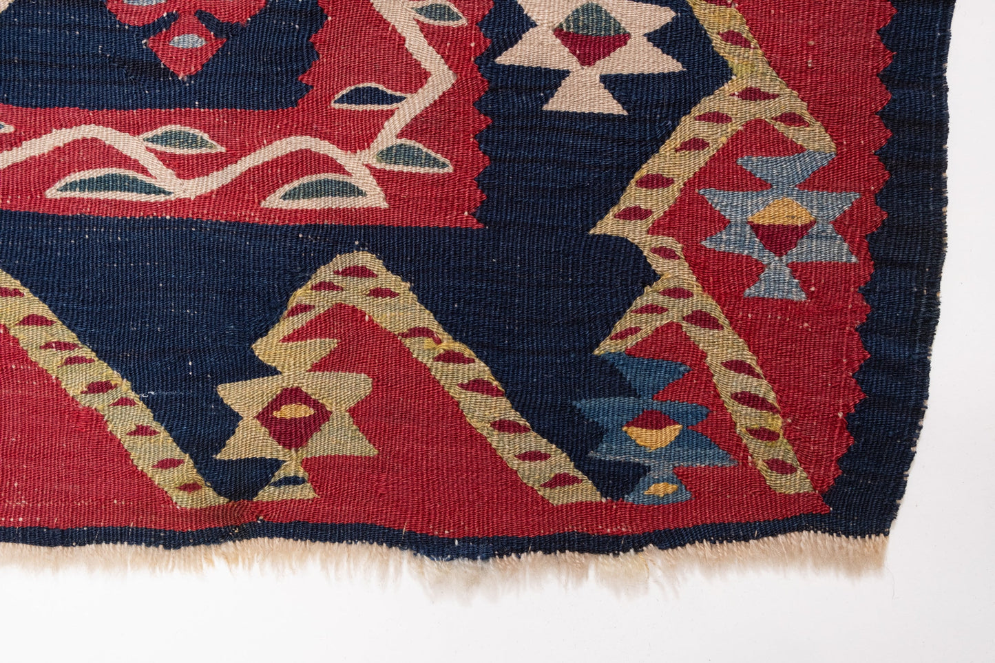 アンティーク シャルキョイ (シャルコイ) キリム Antique Sarkoy Sharkoy Pirot Kilim